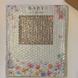Elegant Floral Baby ultrasound Picture Frame